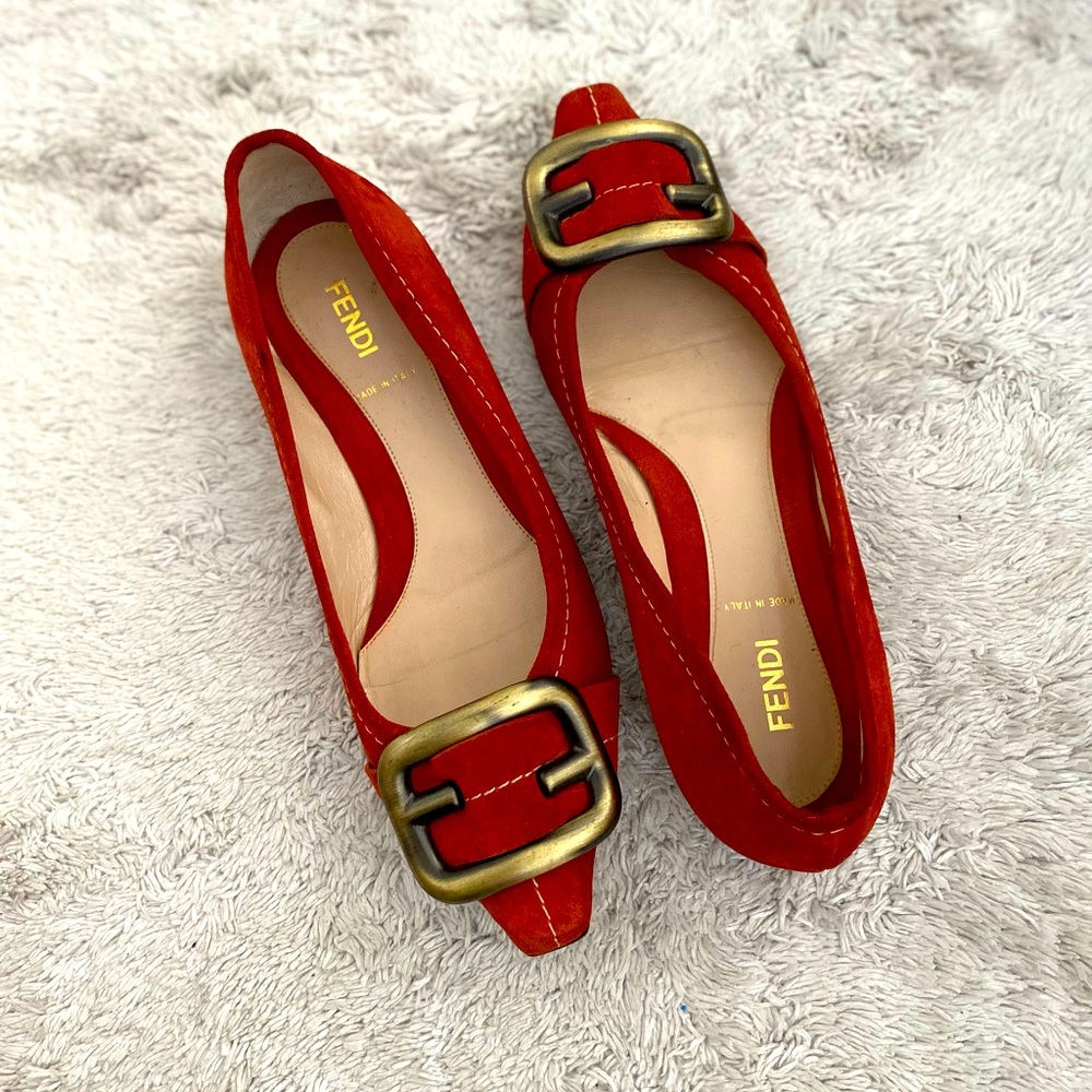 Authentic Fendi Flat Shoes